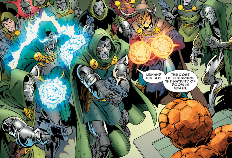 Illustration for article titled Dinner with Dr. Doom Is My Favorite Panel from This Week’s Comics
